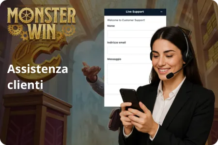 Supporto clienti 24/7