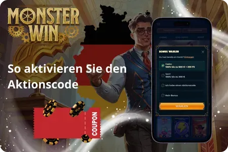 Aktivierung eines Promocodes