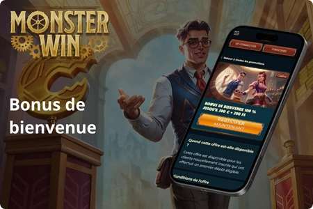 MonsterWin Bonus de bienvenue