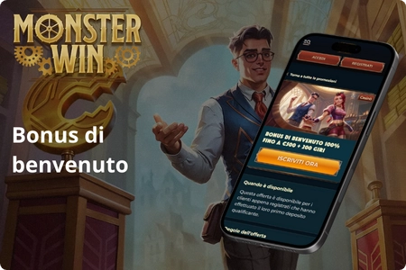 MonsterWin Bonus di benvenuto