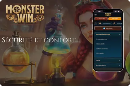 Sécurité Monster Win Casino App – Chiffrement et jeu responsable